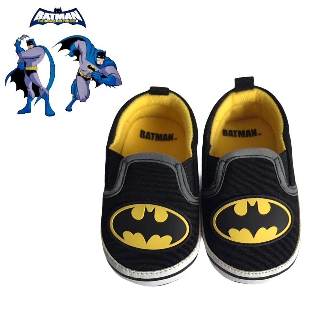 Batman Slip On Shoes For Baby, 2 sizes avail